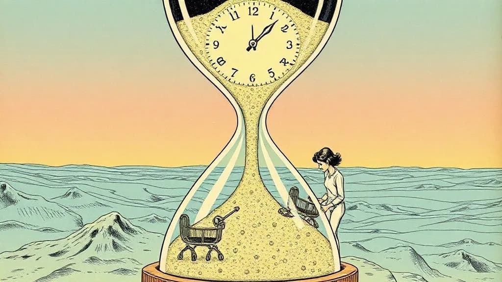 Illustration : Le bon moment pour avoir des enfants