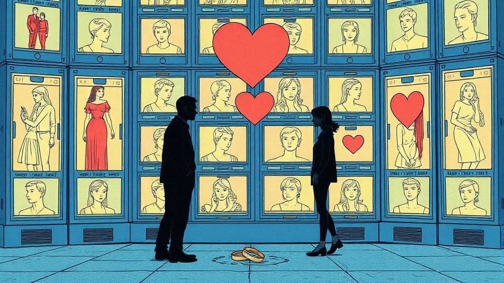 Illustration : Pourquoi on narrive plus a etre en couple