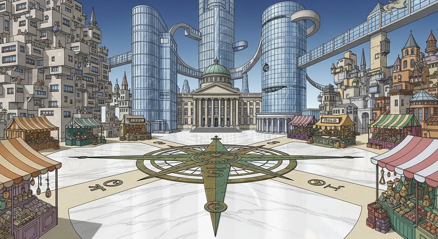 Illustration : Quelle est votre boussole politique