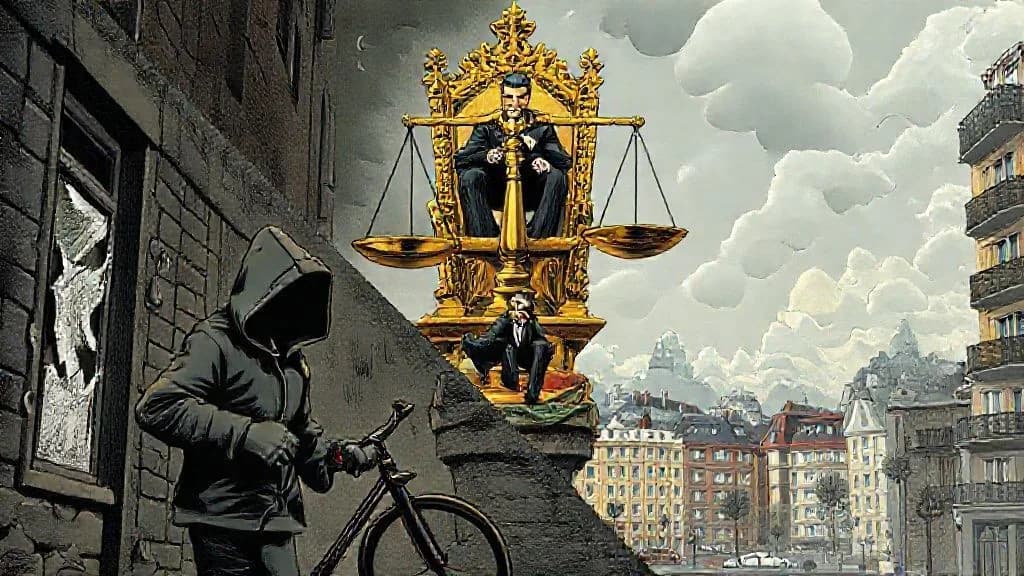 Illustration : Racailles en haut vs en bas qui nuit le plus