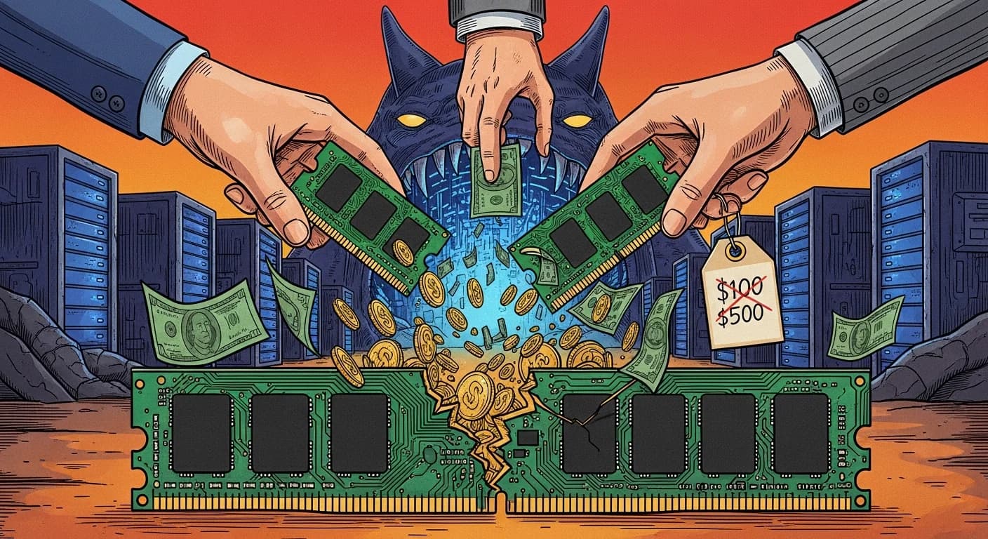 Illustration : Ram prix explosion qui profite