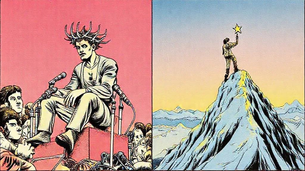 Illustration : Victime ou vainqueur rapport reussite